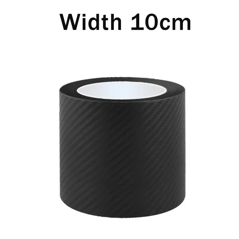 Nano Koolstofvezel Auto Sticker Plakken Protector Strip DIY Automotive Beschermfolie Auto Instaplijsten Zijspiegel Anti Kras Tape