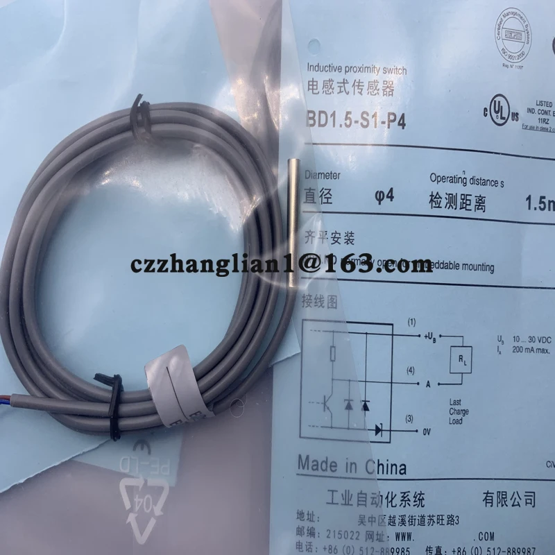 brand new Proximity switch  BD1.5-S1-P4V BD1.5-S3-P4V BD1-S1-P3 BD1-S2-P3  Complete models Fast delivery