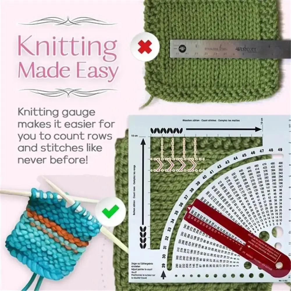 DIY Craft Weave Craft Knitting Calculator Apparel Sewing Supplies Stitch Calculator Knitting Calculator Counter Ruler