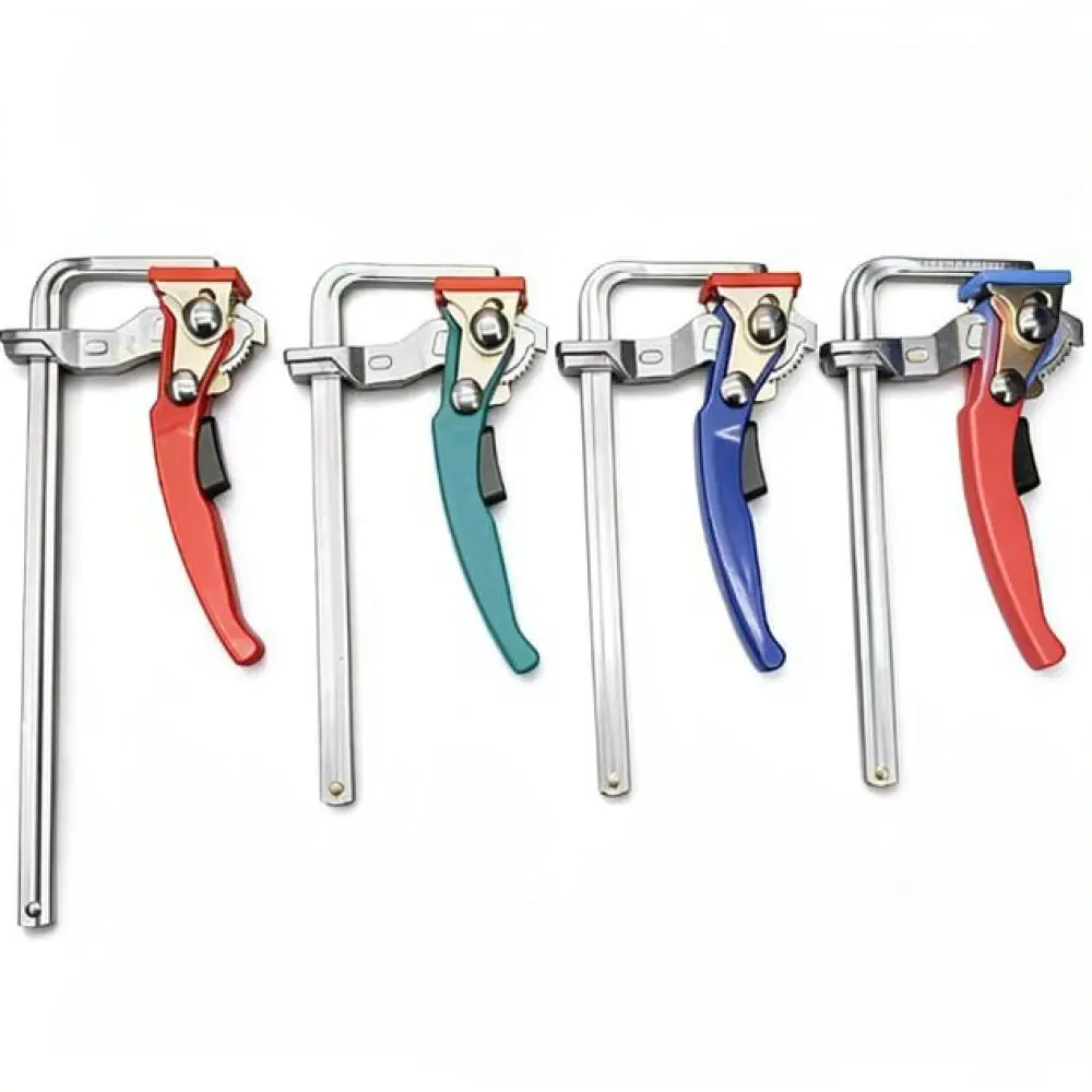 Ratchet Track Clamp F Clip Quick Grip Woodworking Fixing Device For Laidomi Professional Wood Carpentry Tool