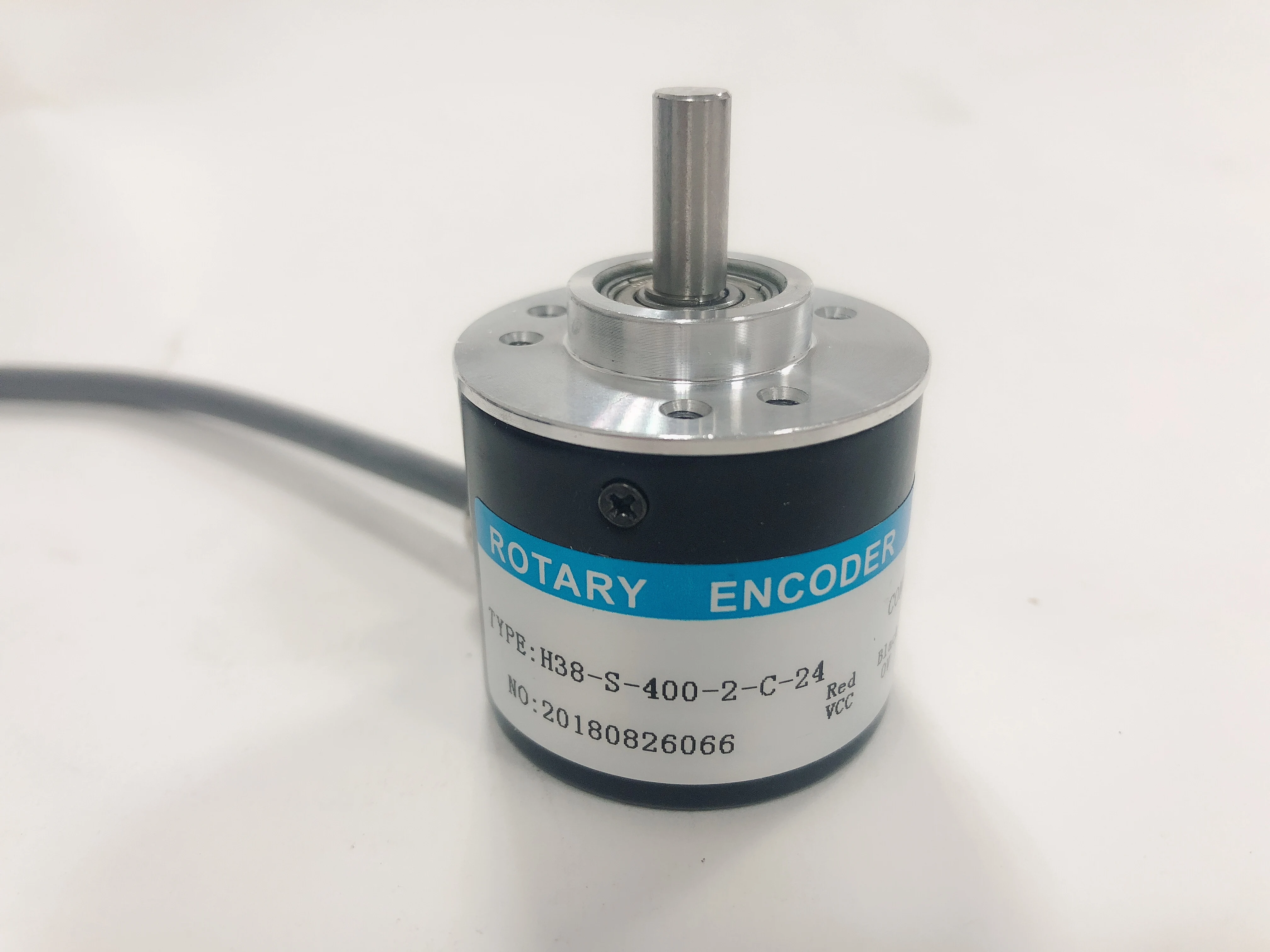 

H38-S-400-2-C-24 Photoelectric Rotary Encoder Shaft Diameter 6mm Pulse 400ppr Hot Wheels I2c I6