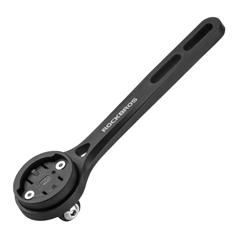 ROCKBROS Fahrradhalterung Vordere Lampenfassung Nylon Fahrradcomputerhalter Lenker Tachohalterung für Garmin/Bryton usw