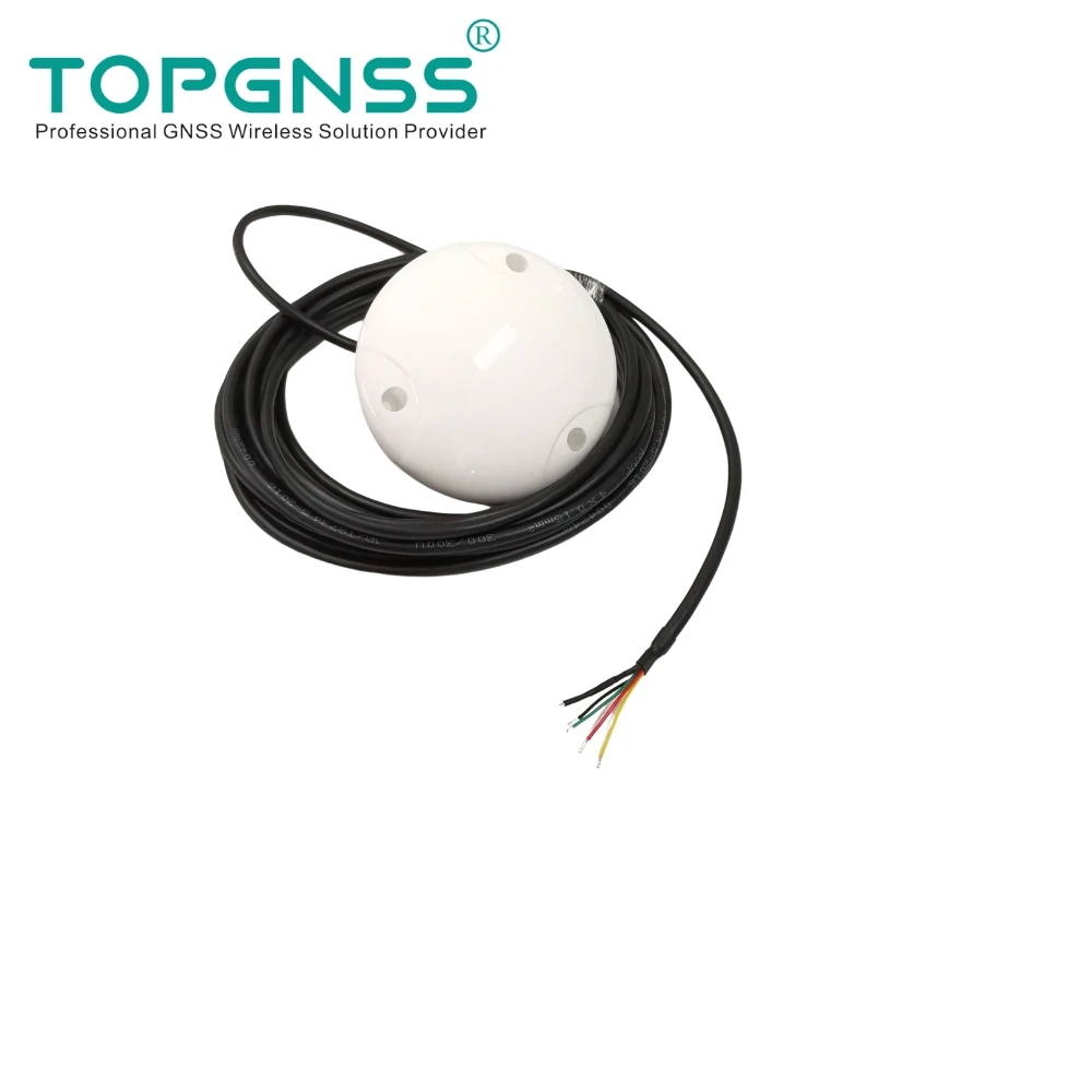 TOPGNSS NMEA0183 4800bps RS232 GPS marine GPS GLONASS GALILEO Rreceiv module Marine GPS recevier antenna DIY connector GN8603L