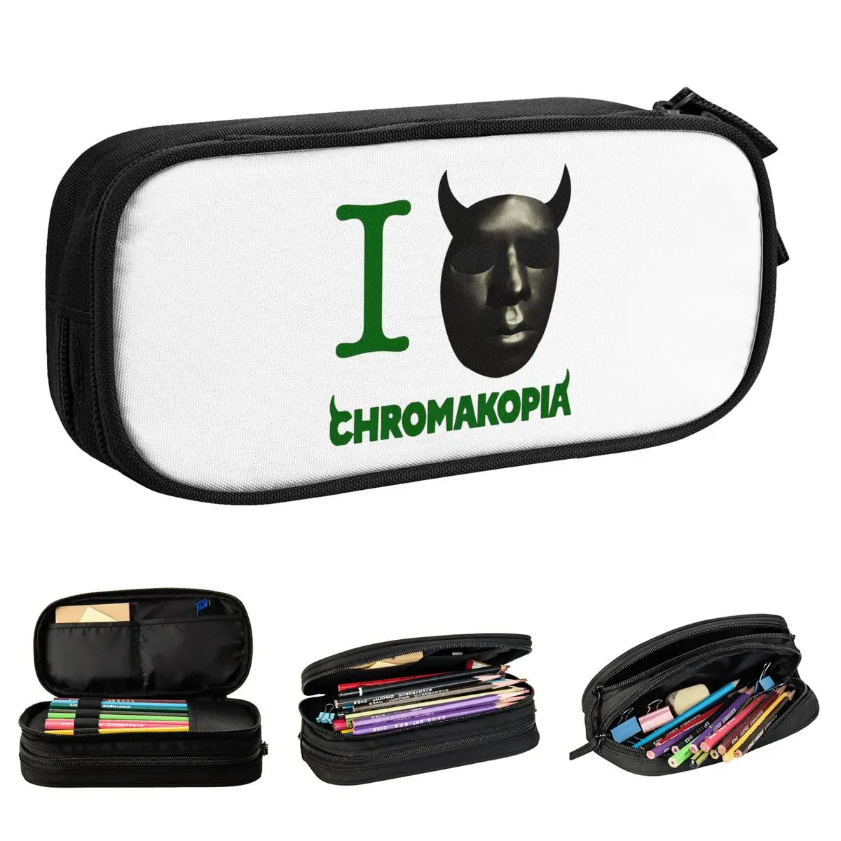 Chromakopia Album Tour Hip Hop Pencil Case Pencil Pouch Pen for Girl Boy Large Storage Bags School Supplies Gift Stationery