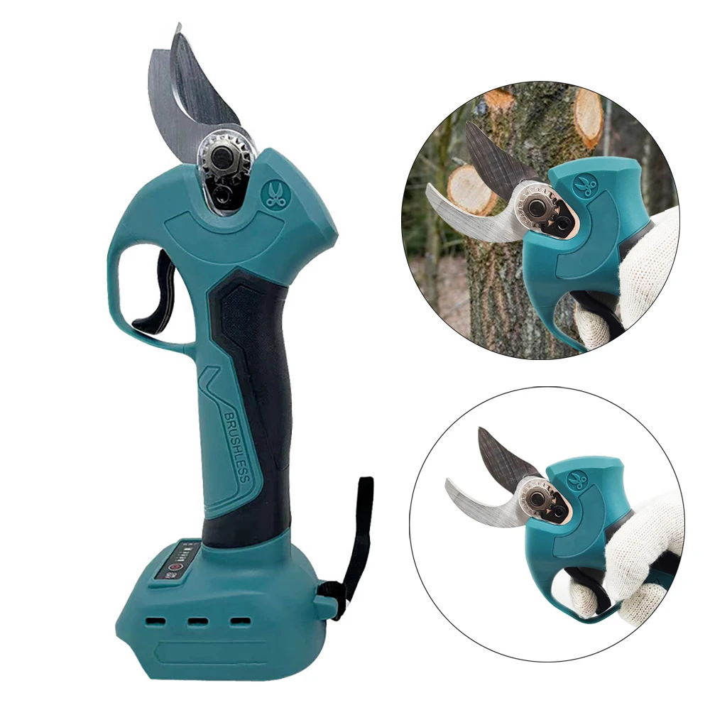 

Cordless Electric Scissors Pruning Shears Brushless Garden Pruner for Makita 18V Battery （without battery）