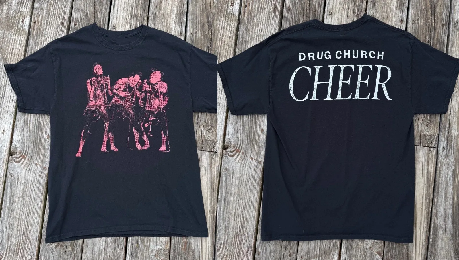 Drug Church Cheer Band S-235XL T-Shirt Unisex Concert BL2497