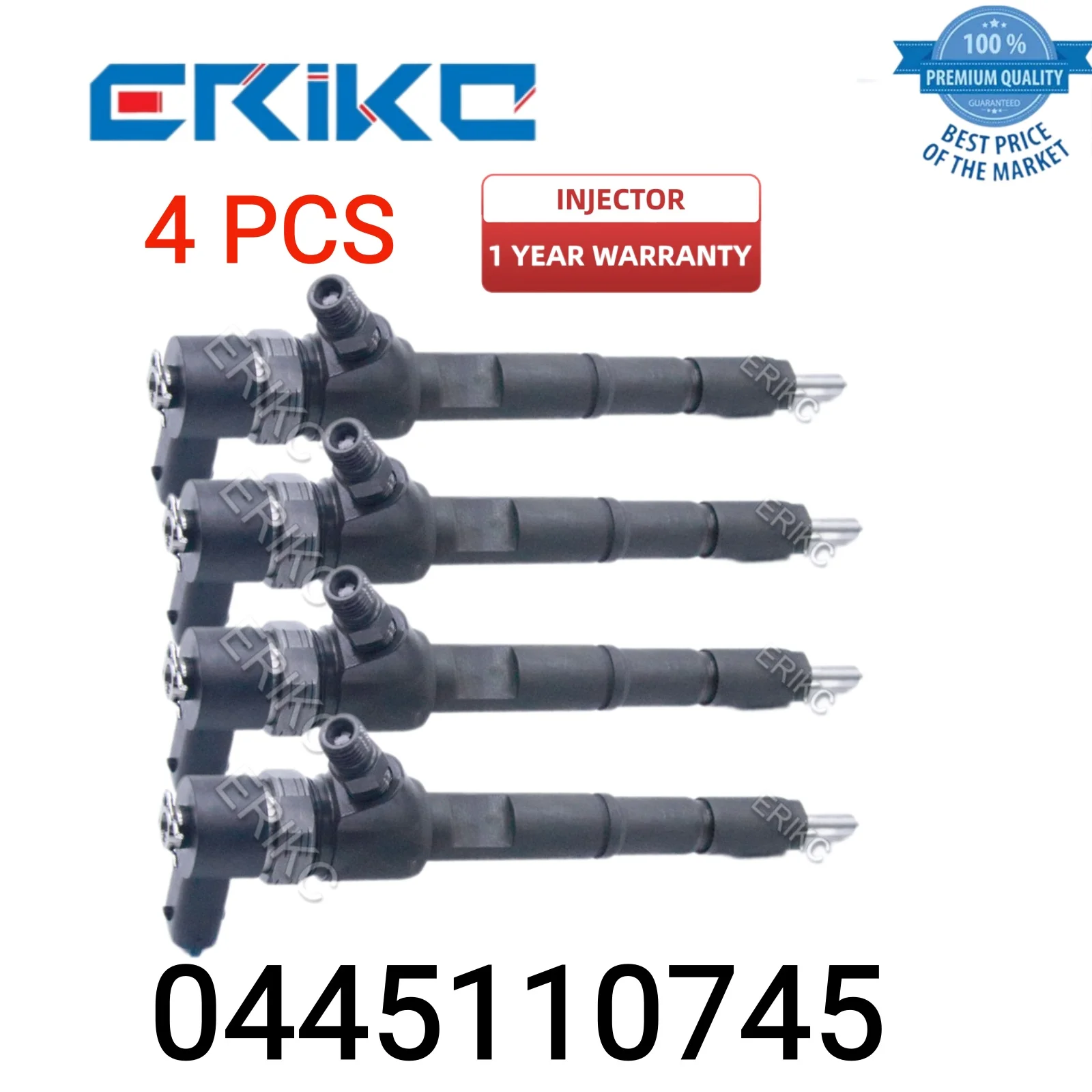 

4 PCS 0445110745 Car Rail Injector 0 445 110 745 Injector Part Nozzle 0445 110 745 Common Rail Diesel Injectors