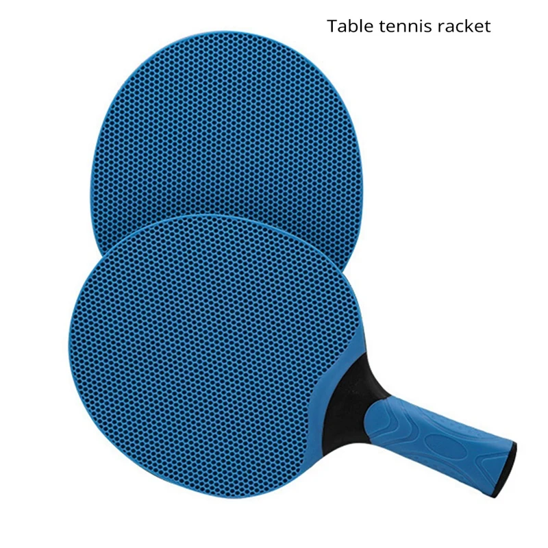 Sports Goods Silicone Multi-Color Table Tennis Rackets Suitable For Beginners In Training And Competition