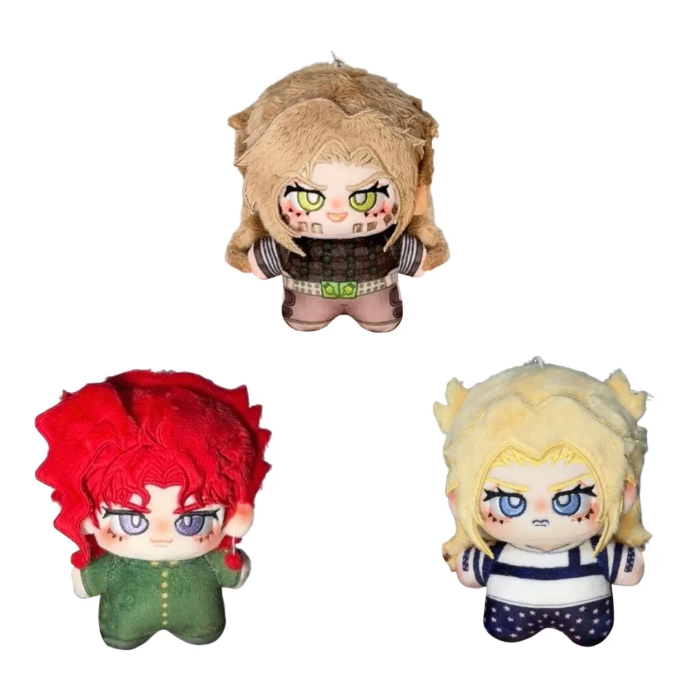 10cm Johnny Joestar Plushie Toy Kakyoin Noriaki Gyro Zeppeli Plush Stuffed Doll Keychain Bag Pendant Cute Starfish Body Toy Gift