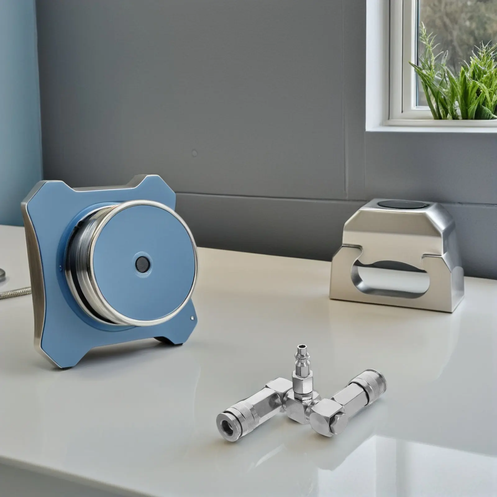 

Усиленный поворотный воздушный фитинг с вращением на 360 градусов, 2-ходовой разветвитель воздушного шланга, универсальный быстроразъемный соединитель для гаража и мастерской