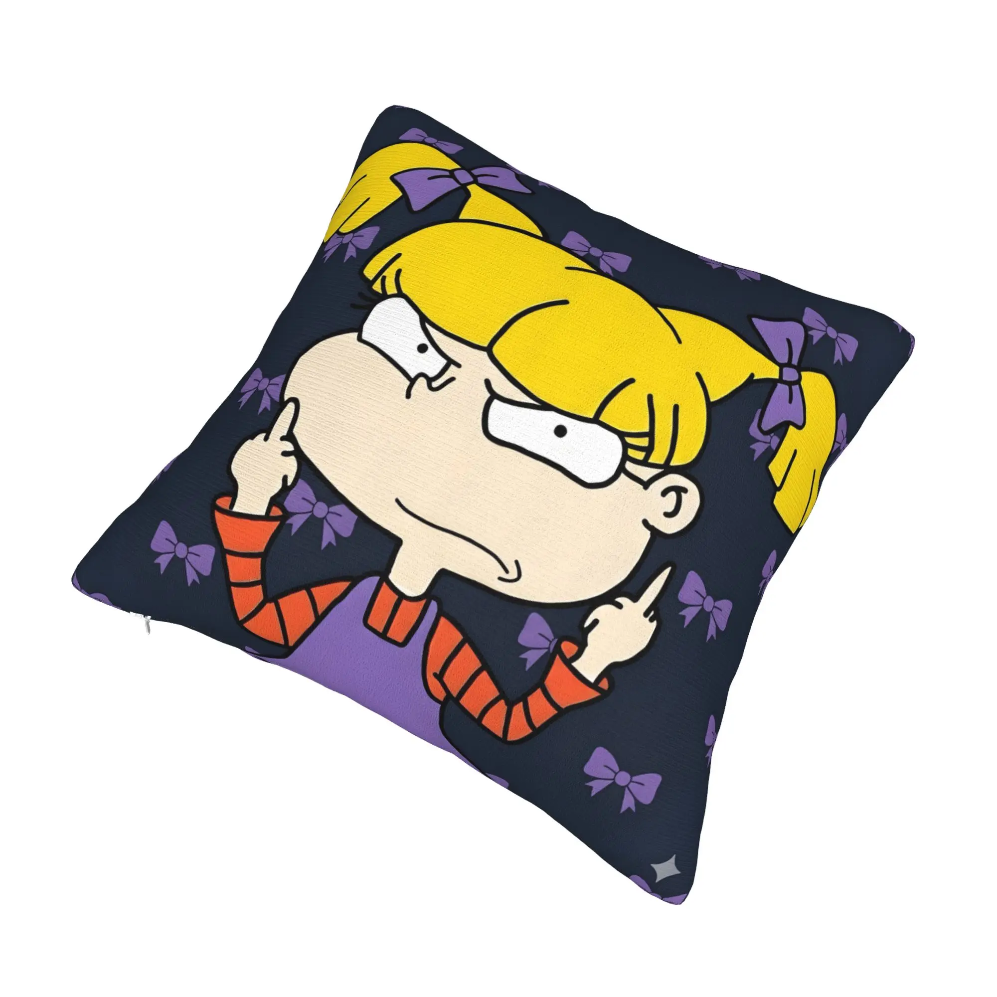 Los R-Rugrats Modern Pillow Cover Living Room Decoration Villain Character Sofa Cushion