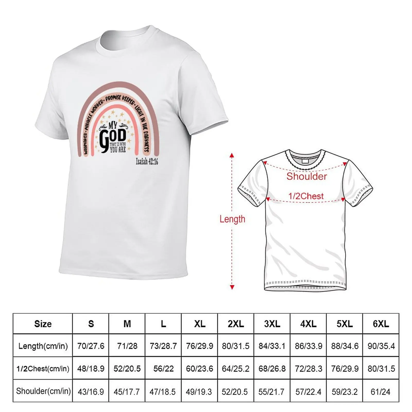 Waymaker Miracle Worker Promise Keeper Light In The Darkness MY GOD THAT IS WHO YOU ARE Isaiah 42:16 (Positive Believer) T-Shirt