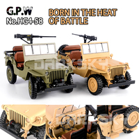 HG4-58 Willys 1/14 RC Electric Remote Control Model Car MINI Simulation Military Truck Aldult Kids Toys