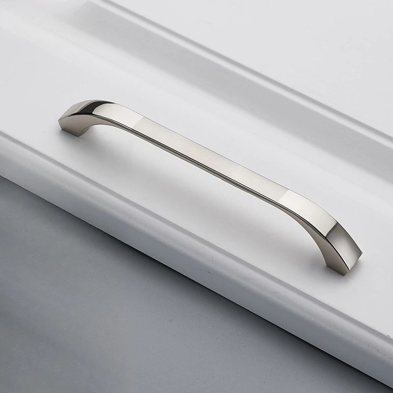 Furniture Hardware Handle Cabinet Wardrobe Drawer Cabinet Handle Simple Shoe Cabinet Door Handle High-end Accessories Wholesale