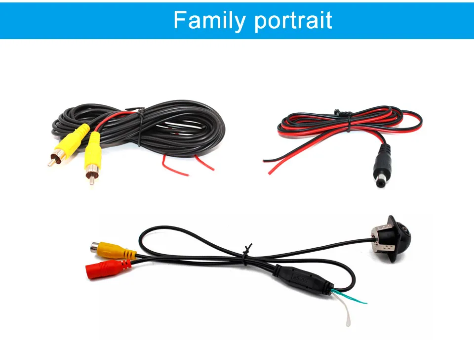 Smartour AHD 1080P Golden Len Auto Rückansicht Kamera Nachtsicht CCD Auto Backup Monitor 180 Grad Rückfahr Auto parkplatz Kamera – Detail 13