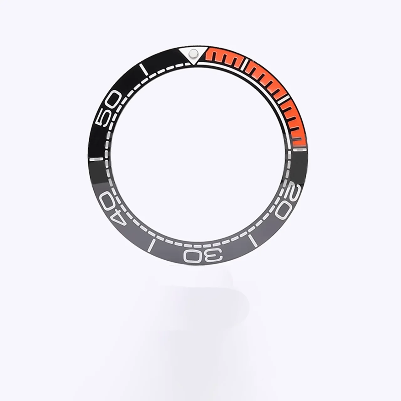 مشاهدة الملحقات حالة حلقة السيراميك مقياس رقمي حلقة حالة الحلقة الخارجية قطر 41.5 مللي متر أجزاء إصلاح الساعة