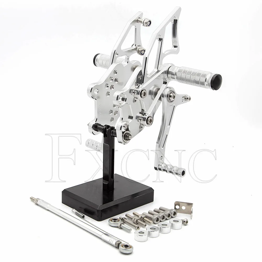 For KAWASAKI NINJA 300R EX300 NINJA 300/250 2013-2014  Motorcycle Rearset Footrest Adjustable Aluminum Footpeg Rear Set Footrest