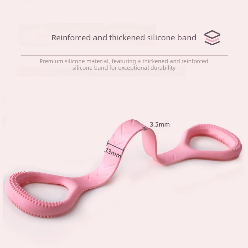 Carefully Selected Figure 8Yoga Stretch Band for Posture Correction Back Toning Shoulder Opening Arm Exercise ResistancePullRope