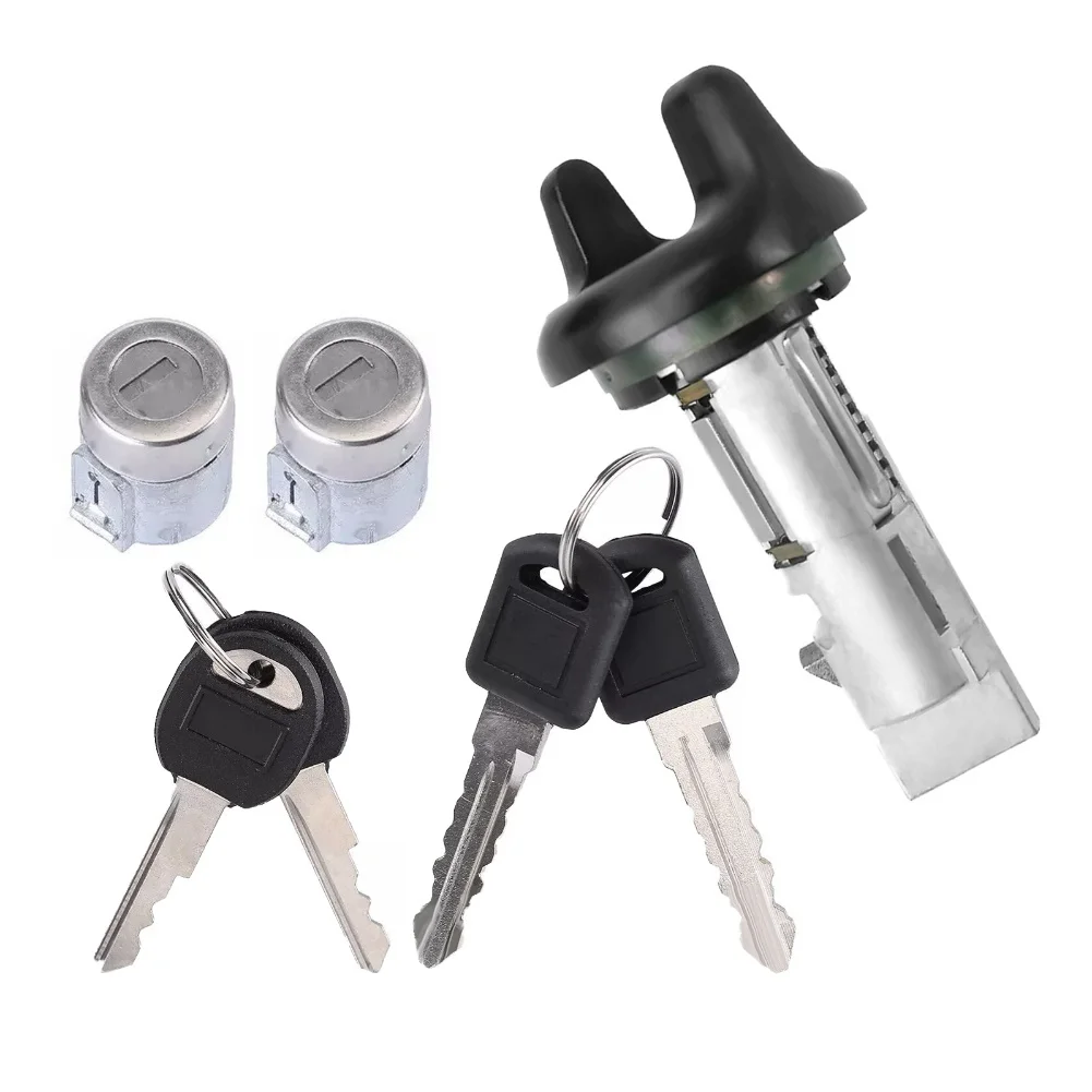 

Complete Door Lock Cylinder and Ignition Switch Set with Keys 702671 702674 for Chevy For GMC C/K1500 C/K2500 3500