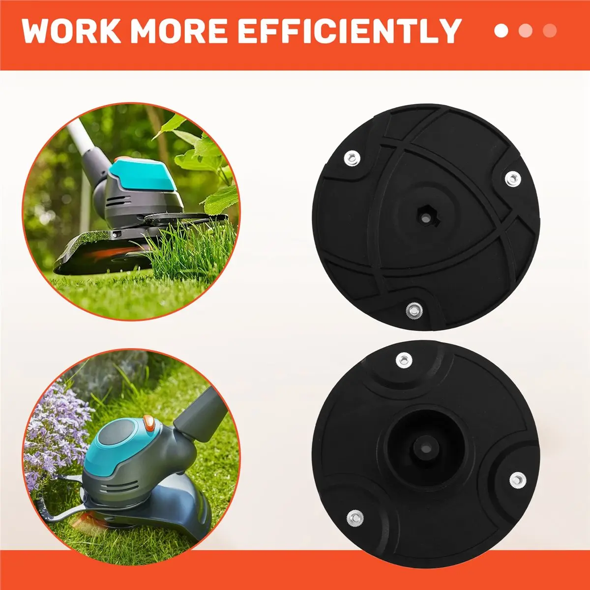 

(CNIM) Диск-нож для беспроводного триммера Gardena (для моделей 9822, 14702) с лезвиями для триммера, запчасти для газонокосилок, садовые инструменты