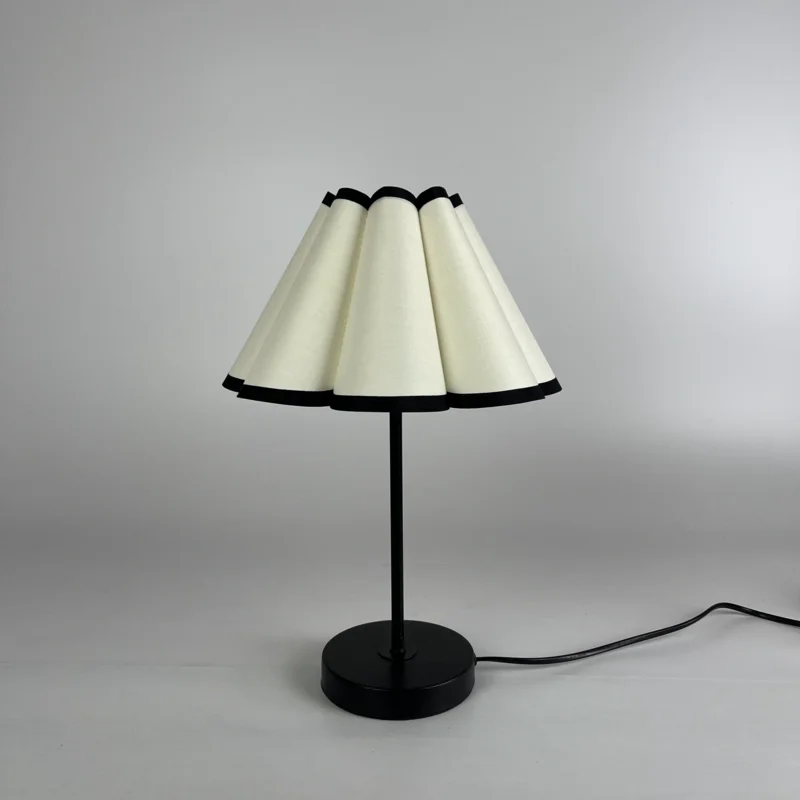 Small E27 Vintage INS design KD Petal retro fabric lampshade for table lamp chandelier lamps lanterns decor Lamp Replacement