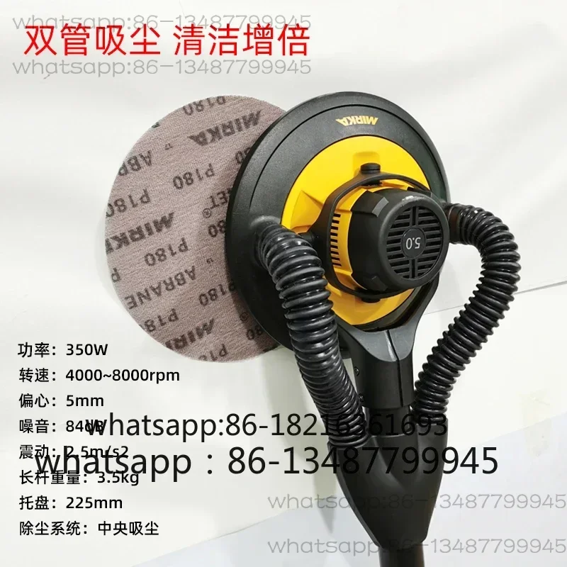 Latex paint polishing vacuum cleaner dust collection bucket 1242 polishing machine