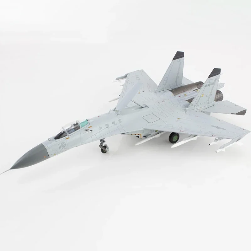 1:72 Scale HA6018 China J-11BHG No.19 Chinese Navy Aviation 2023 Fighter Model Diecast Alloy Classic Static Souvenir Toys Gifts