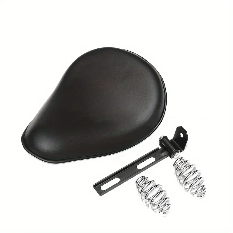 

Cruiser Motorcycle Seat – Faux Leather & Spring Cushion, Vintage Look, Comfort Upgrade, Multi-Model Fit