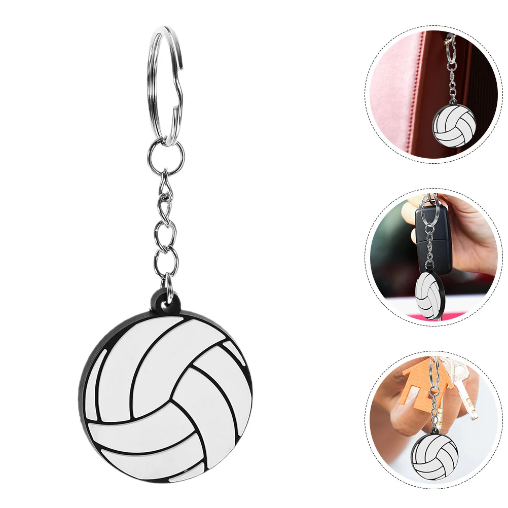 

5Pcs PVC Volleyball Keychains Sporty Charm Pendant Handbag Backpack Car Decor Party Favors Souvenir Gift Sports Players Keychain