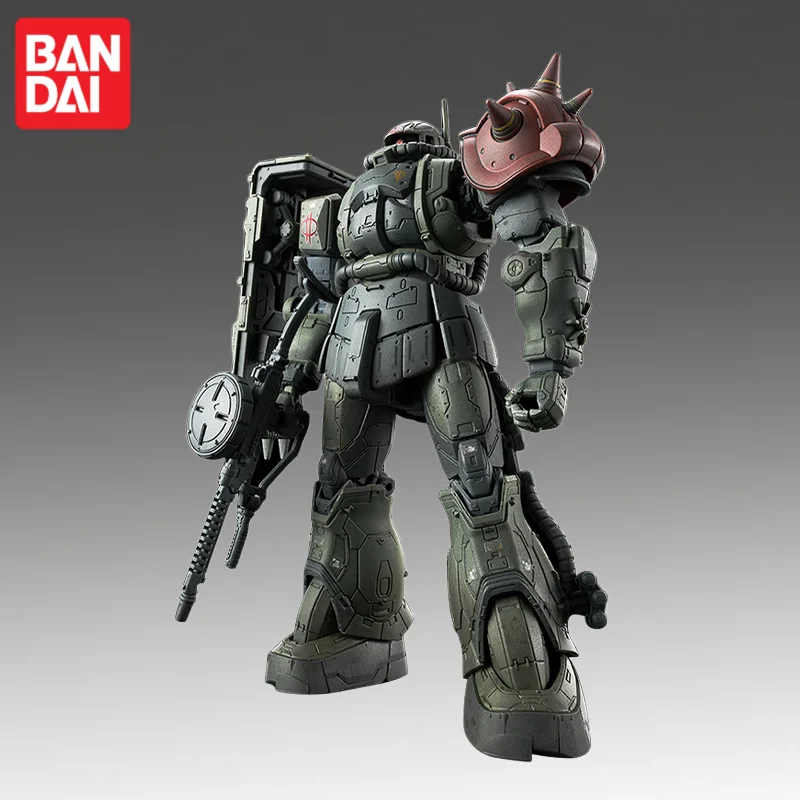

В наличии: Оригинальная модель Bandai Gundam HG Zaku II F Type, коллекционная фигурка, новая, в коробке, аниме-персонажи, игрушки-модели.