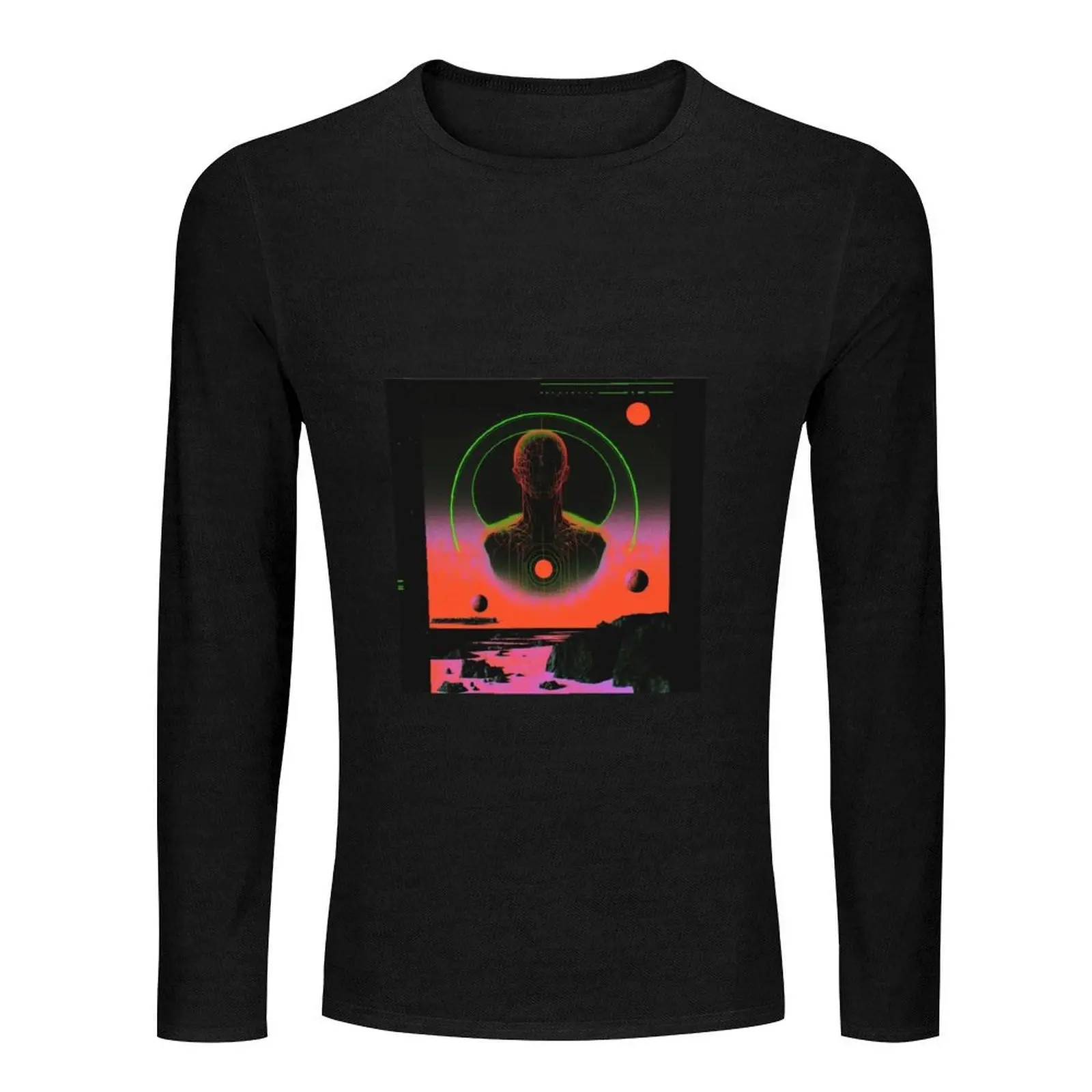 LOFI-SCIFI - NEW AGE Long T-Shirt boys t shirts boys white t shirts custom t shirts design your own man clothes shirt men