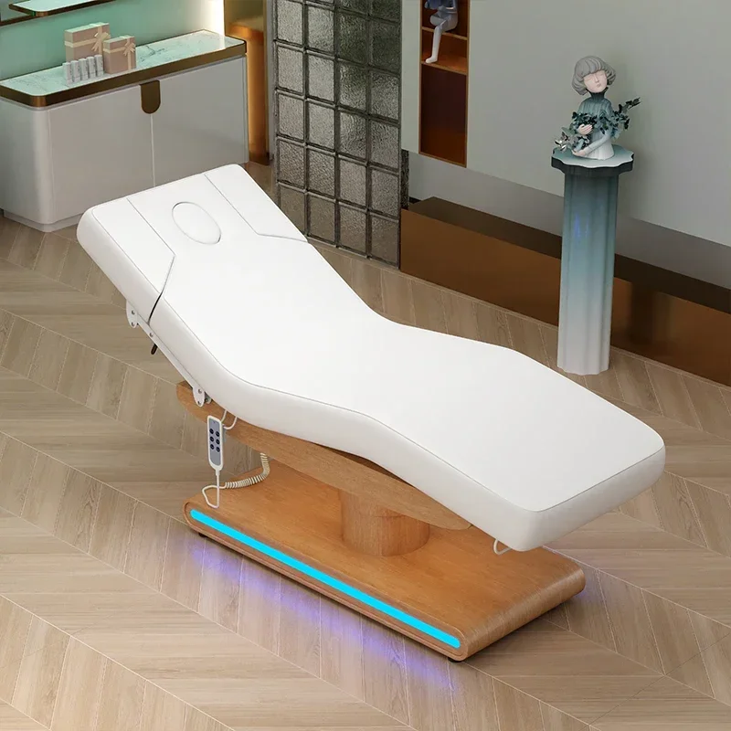 

Luxury Spa Facial Bed Massage Table Beauty Salon Furniture Electric Beauty 3 Motor