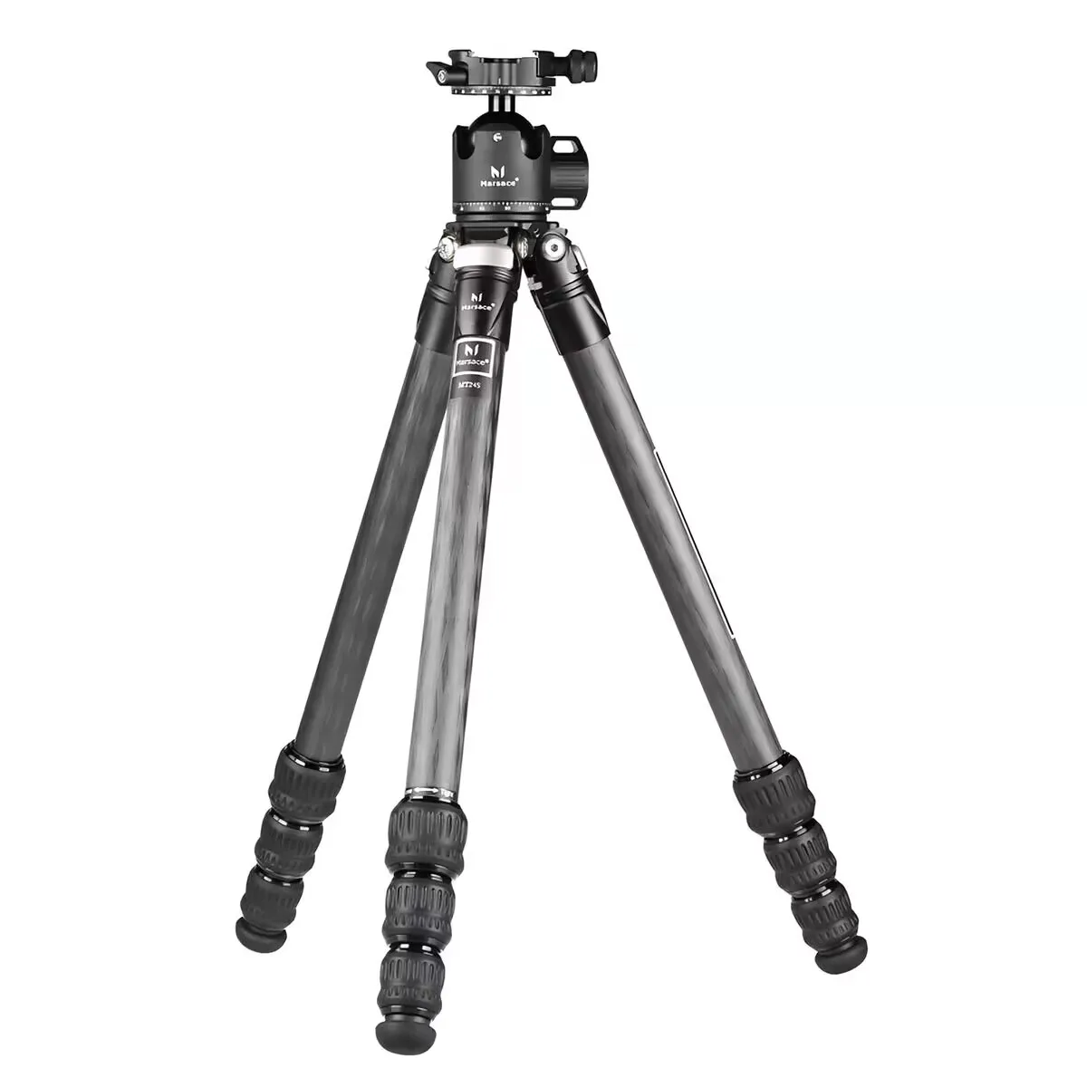 

Marsace MT24S / XB-2R Center Columnless Carbon Fiber Tripod & Ball Head Kit Quick Release Professonal Tripod