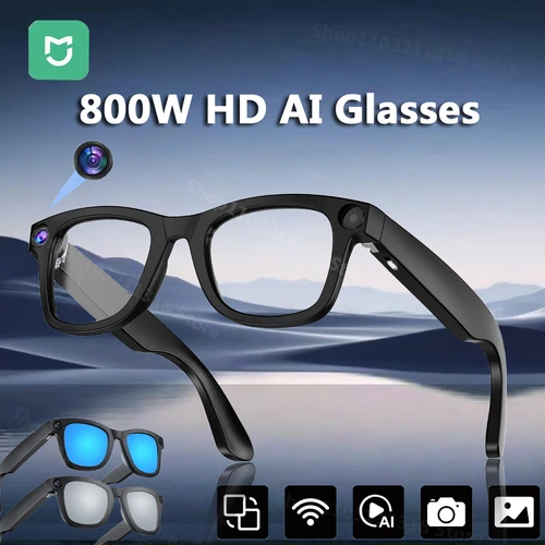 Xiaomi-gafas inteligentes de 800W, G300 AI HD, grabación de vídeo, llamadas de voz, gafas de traducción, lente fotocromática