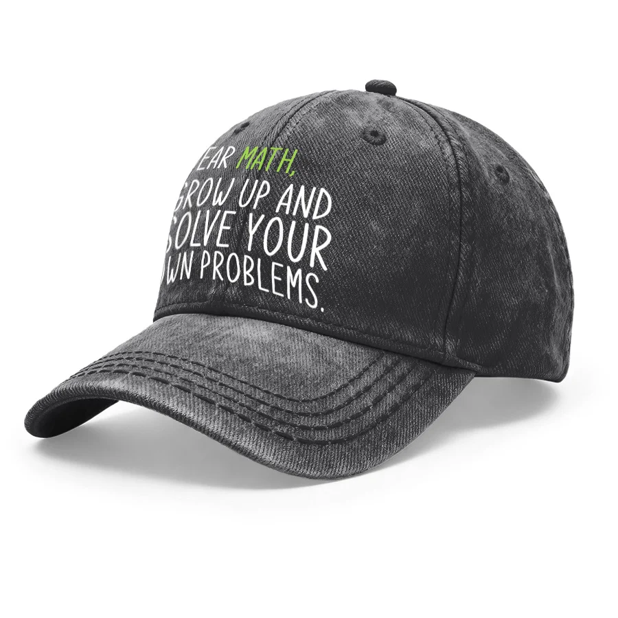 1 Vintage Washed Unisex Baseball Cap, 