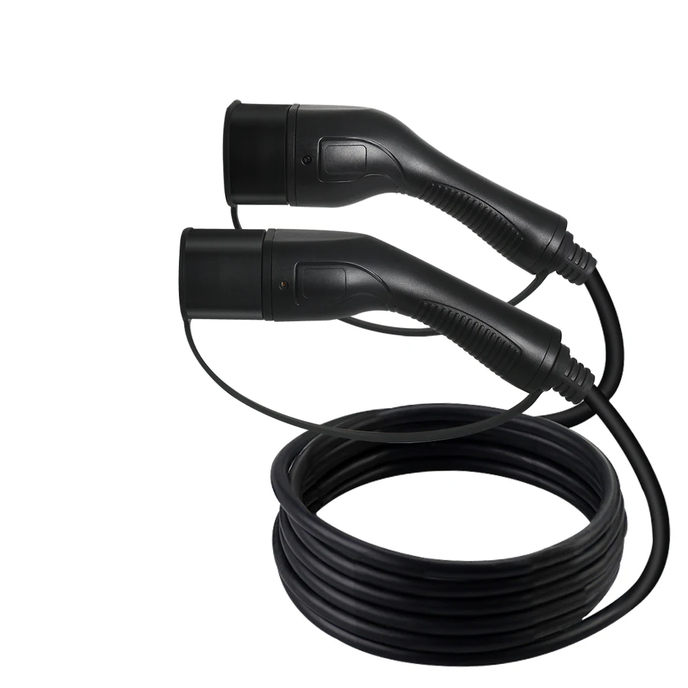 

Type 2 To Type 2 EV Charging Cable 3.5kW 16A Electric Car Plug Charger Single Phase 5M Length CETUV