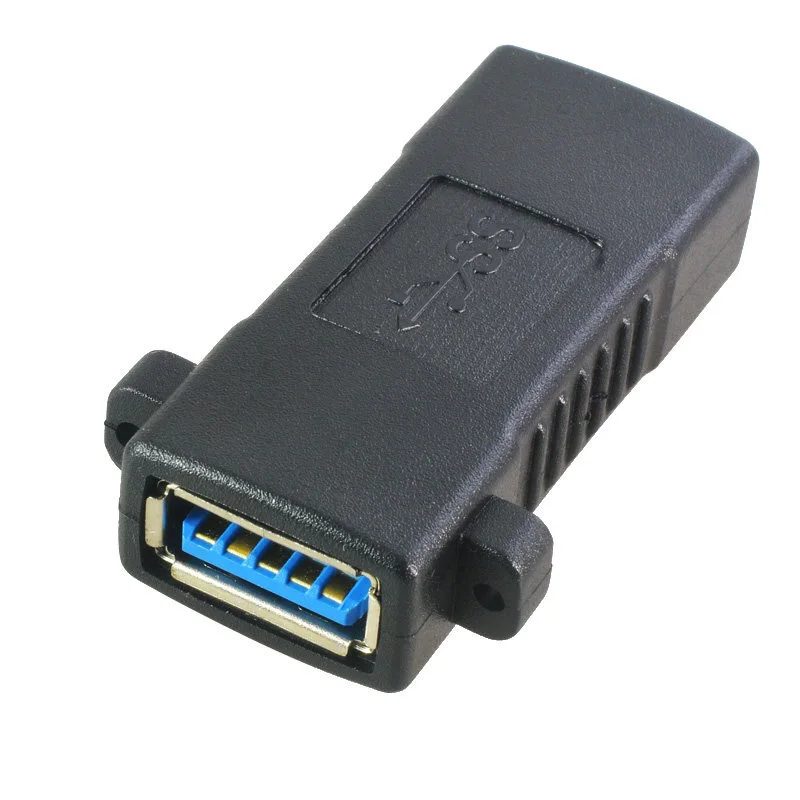 Standard USB 3.0 Female To Female Socket Panel Mount Adapter Connector Usb Sync Charging USB3.0 Adaptor