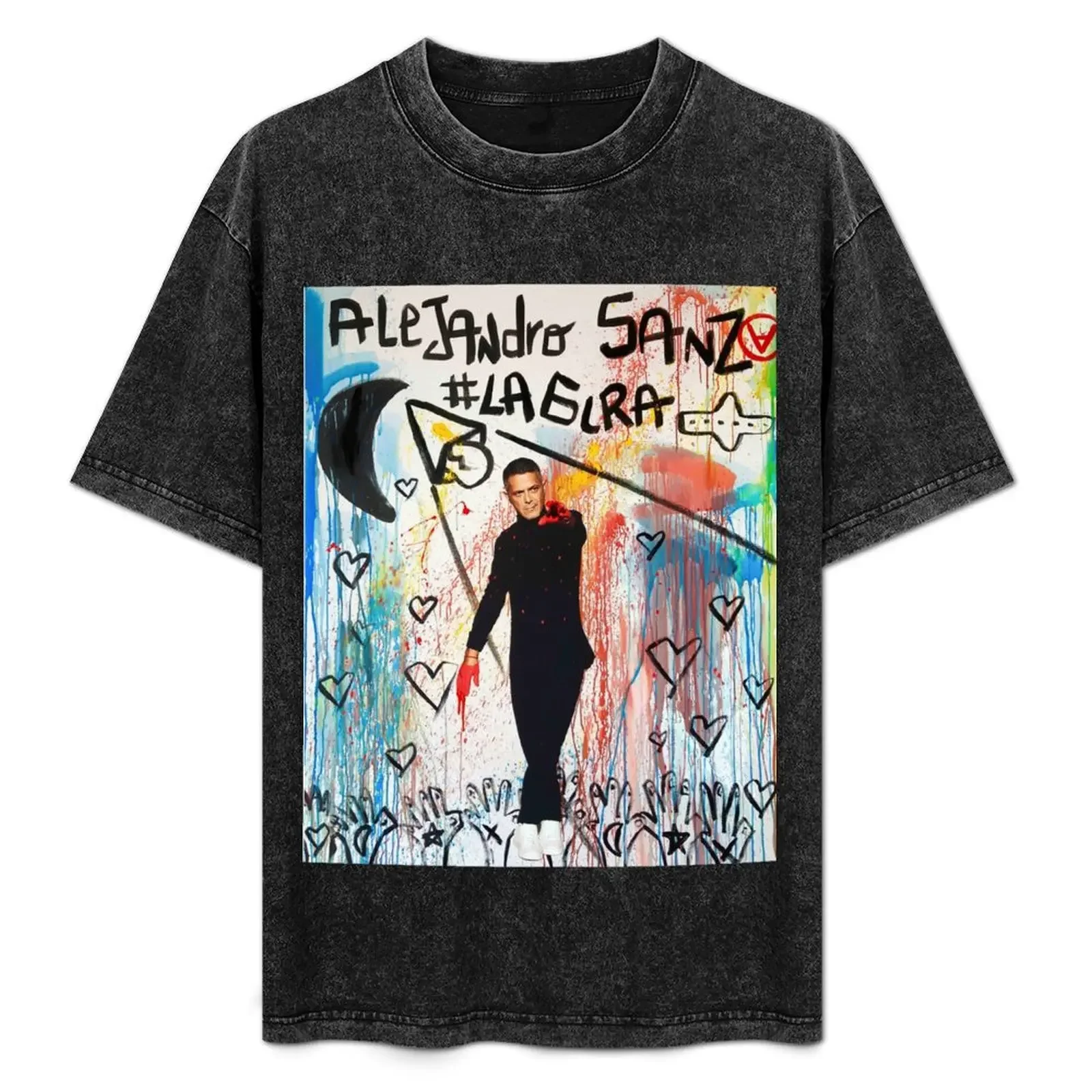 

an4 Alejandro dini Sanz marr tour 2019 T-Shirt summer shirt anime clothes vintage t shirts Men's t shirts