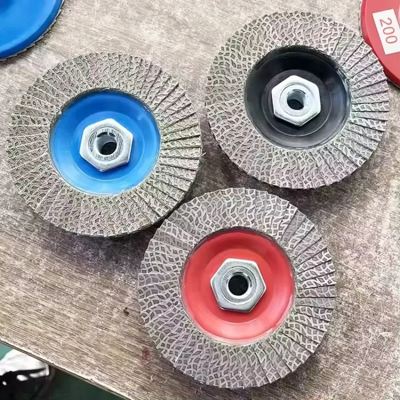 M14 Abrasive Flap Diamond Grinding Disc 60 Grit 4.5 Inch 115mm OEM For Tiles Glass Marble & Metal