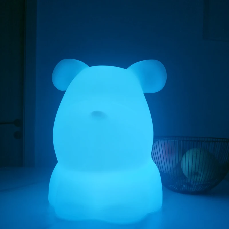 D27*H35cm,Pretty Puppy,LED Table Lamps, For Home Party Event, Rechargeable Pet Dog, Flash Luminous, For Wedding Furniture,1PC