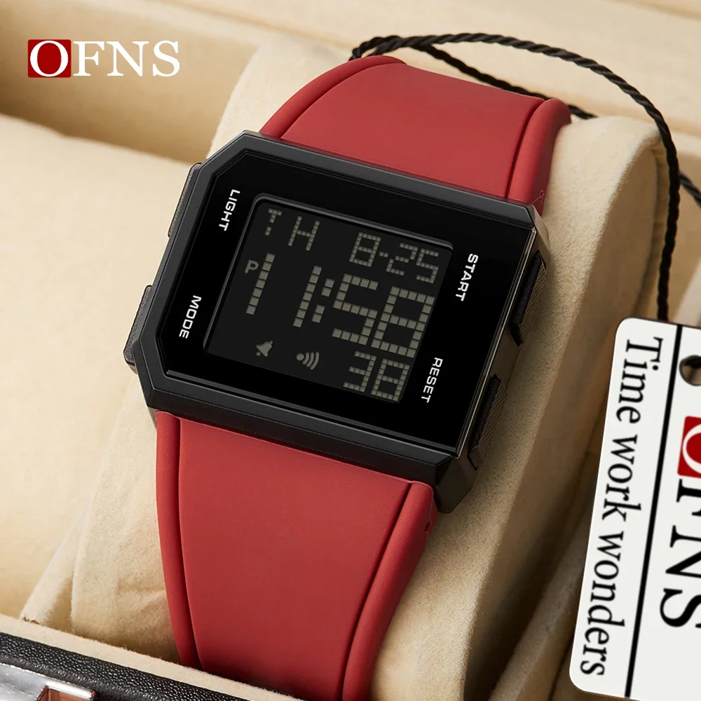 

OFNS 9003 single display outdoor luminous electronic multifunctional waterproof creative personalized men's and women's watches