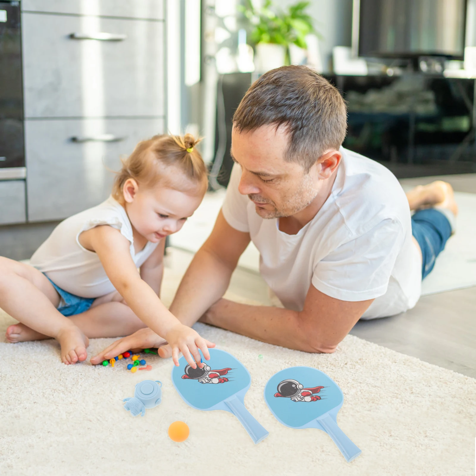 

Hanging Table Tennis Ball Vision Trainer for Kids Hand Eye Coordination Set Plastic Pong Trainer Portable Exerciser Door