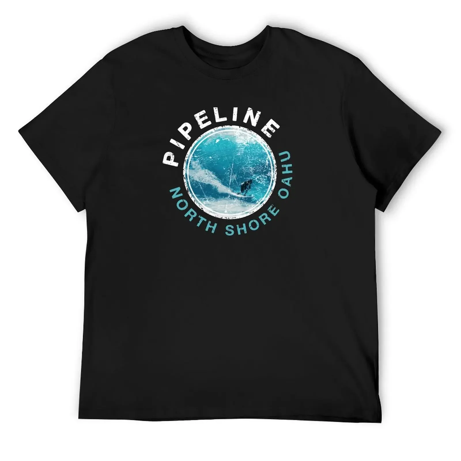 Hawaii Pipeline North Shore Surfing Hawaiian Vintage T-Shirt heavyweights plus size clothes plain t shirts men