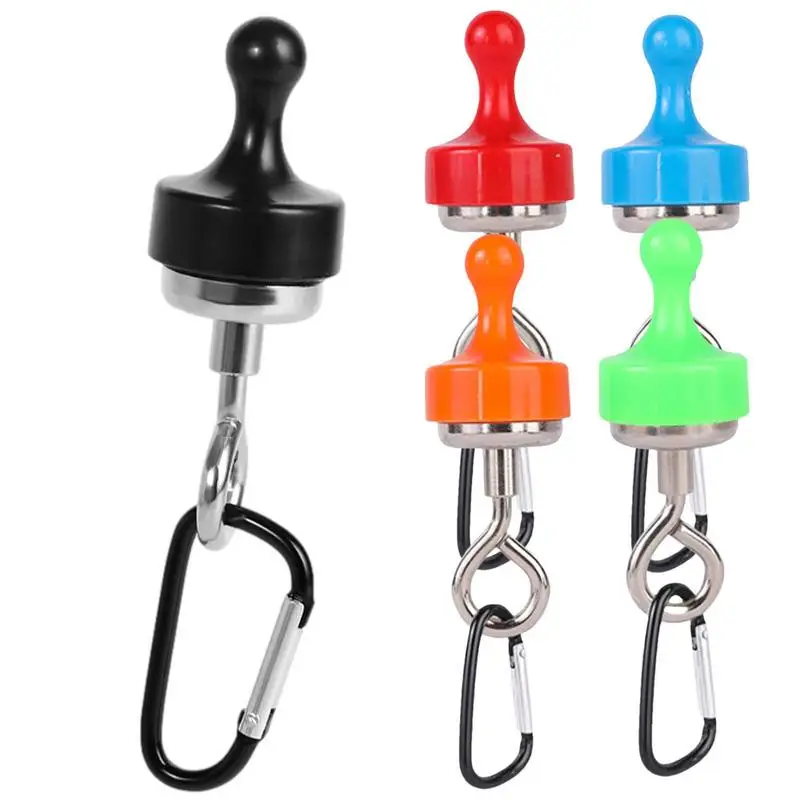 Magnetic Hooks For Canopy Multifunctional Outdoor Carabiner Magnet Hanger Heavy Duty Tent Stand Keychain For Camping Tent