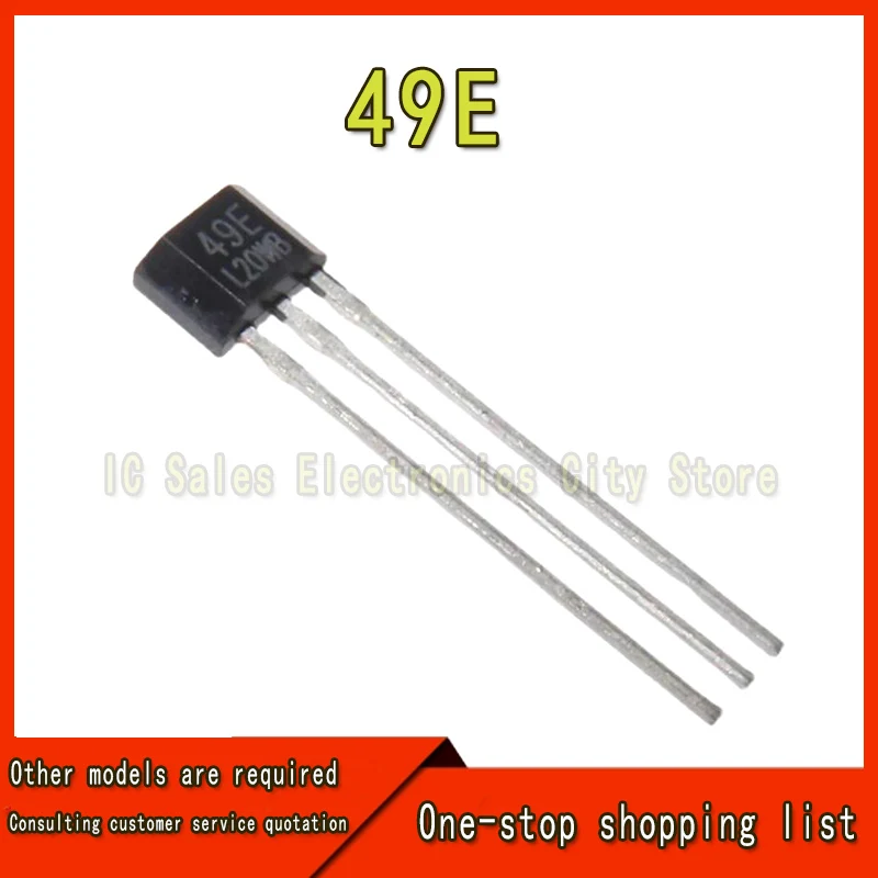 10 Uds 49E elemento Hall SS49E OH49E Sensor Hall Sensor de efecto Hall