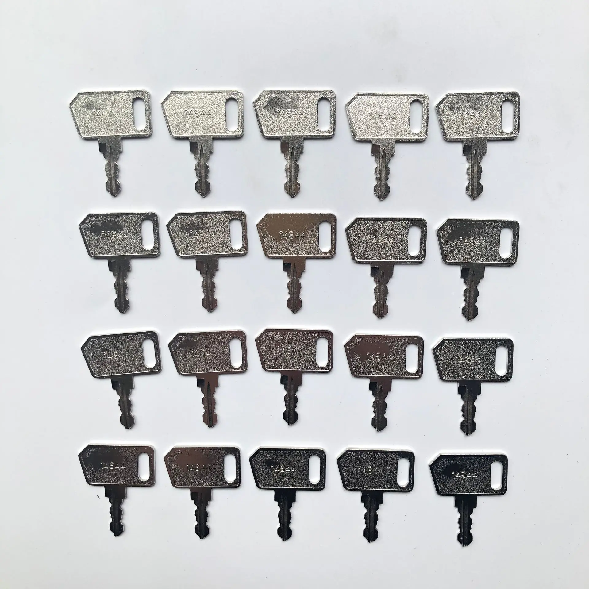 20pc Key 14644 Ignition Key Universal Fendt, Deutz, Excavator, Construction Machinery