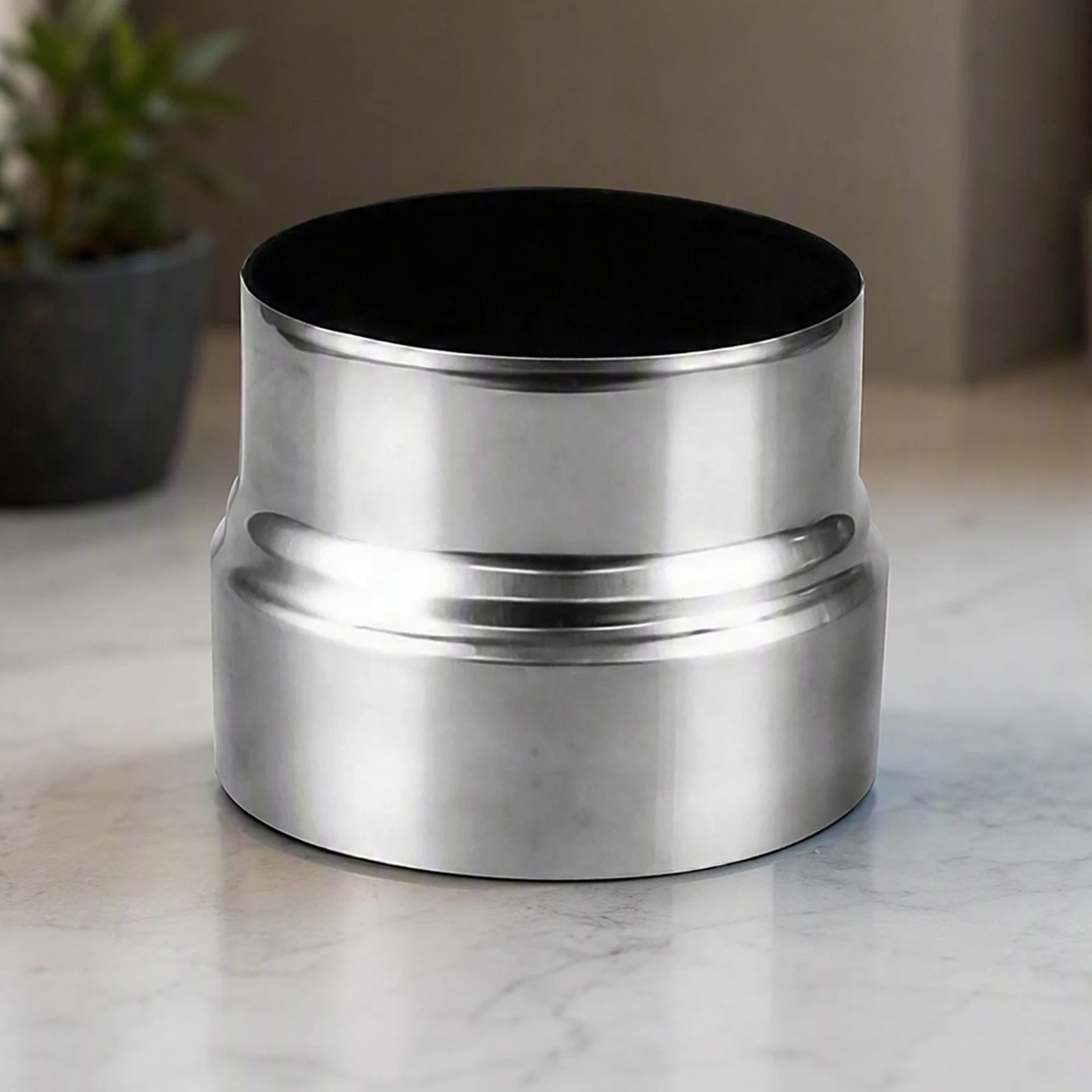 120mm to 100mm Stainless Steel Smoke Pipe Reducer Adapter Flue Connector for Wood Stove Fireplace Liner