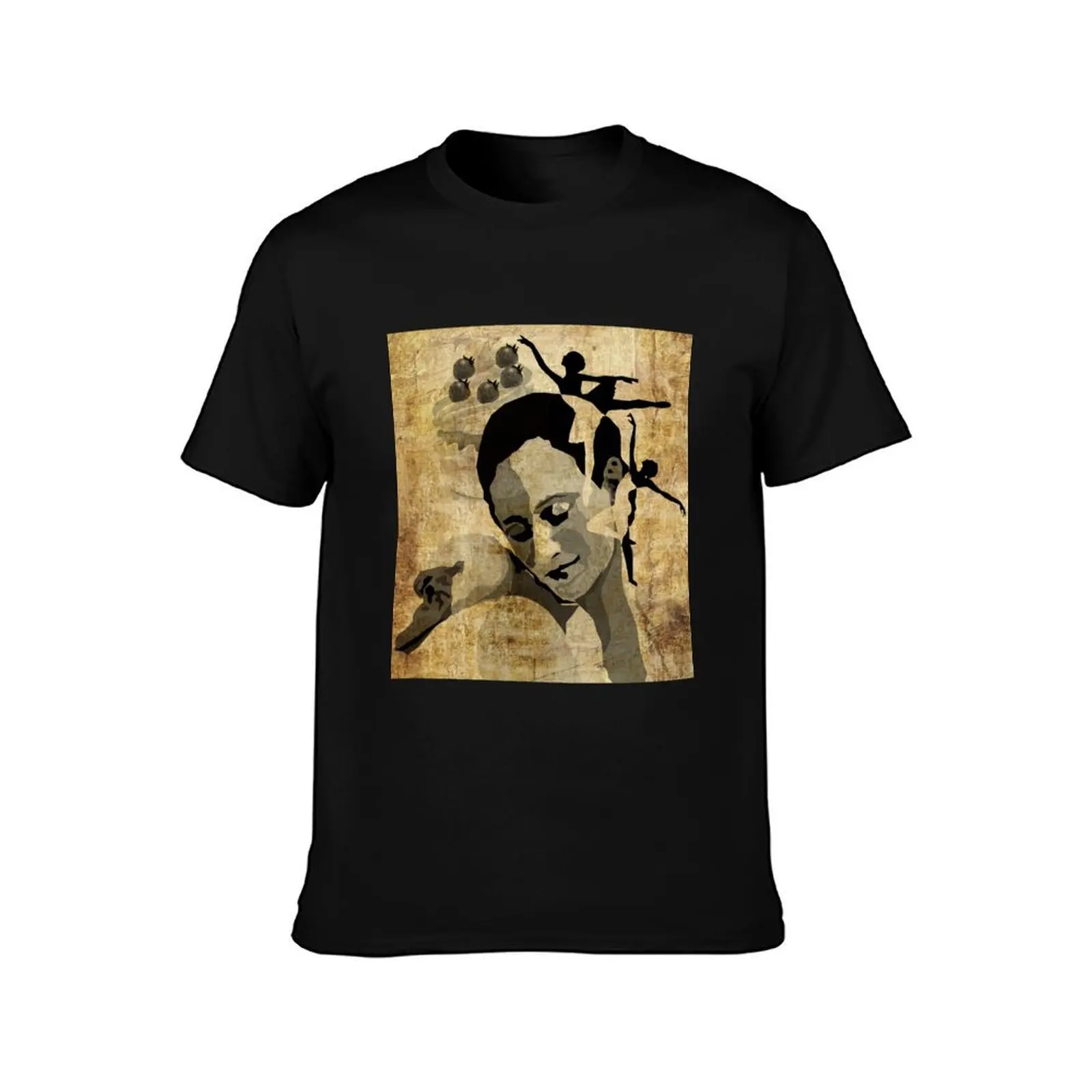 Anna Pavlova vintage T-Shirt Fashion Letter Print T-Shirt