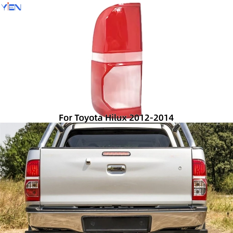 For Toyota Hilux 2012 2013 2014 Accessories Car Replacement Car Lights Shell Brake Lights Shell Car Rear Taillight Hood