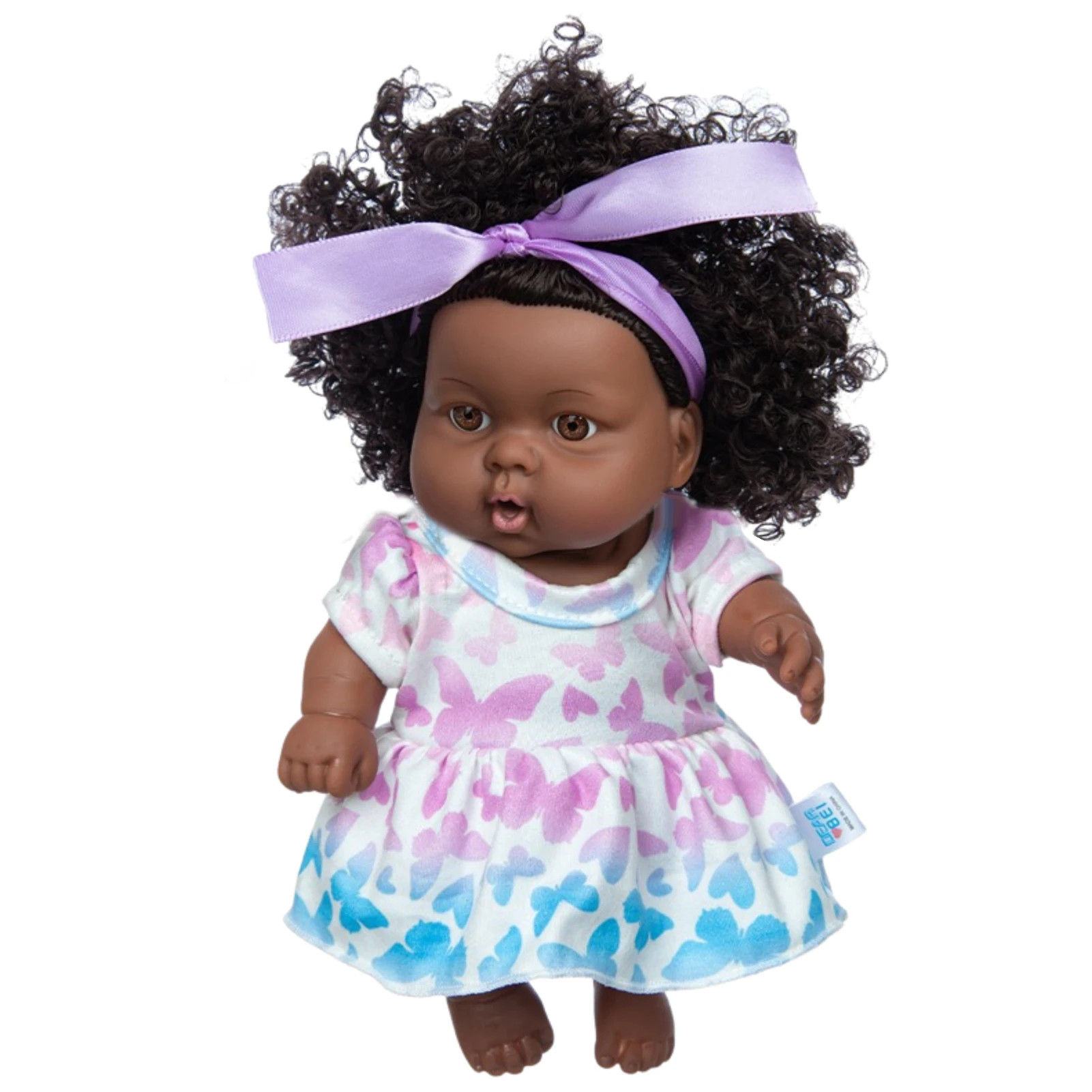 Babies Doll African American Doll Smooth Soft Newborn Babies Girls Real Life Toddler Dolls Black Girl Doll